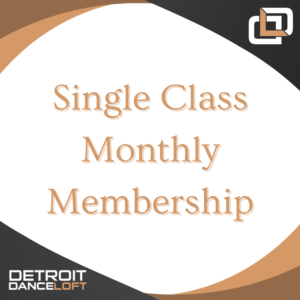 Single Class Monthly Membership